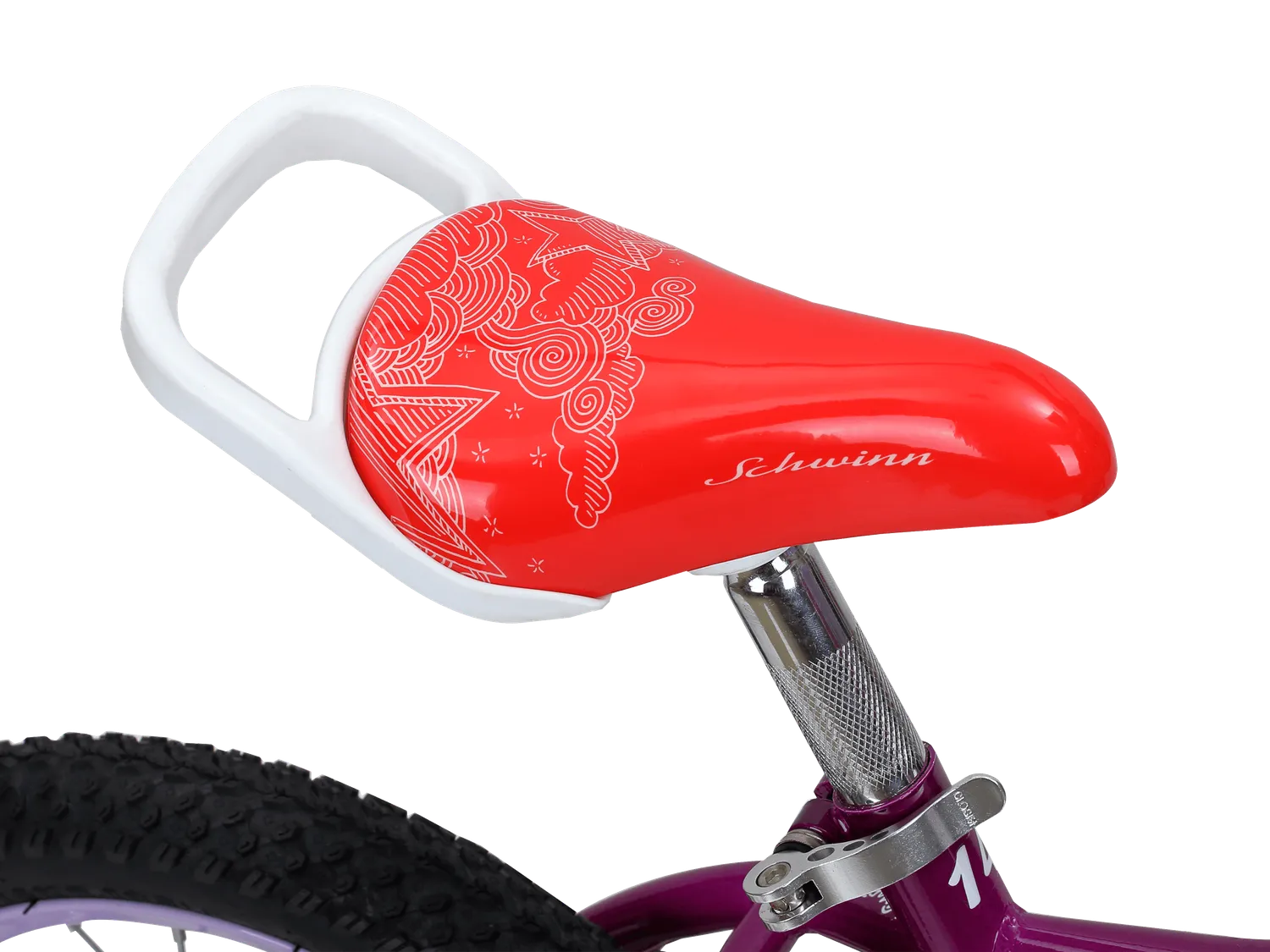 Schwinn Elm 14 bici bambina viola 14" 3-5 anni