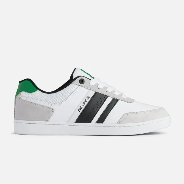 DVS Milan ST scarpe skate white grey green performanti