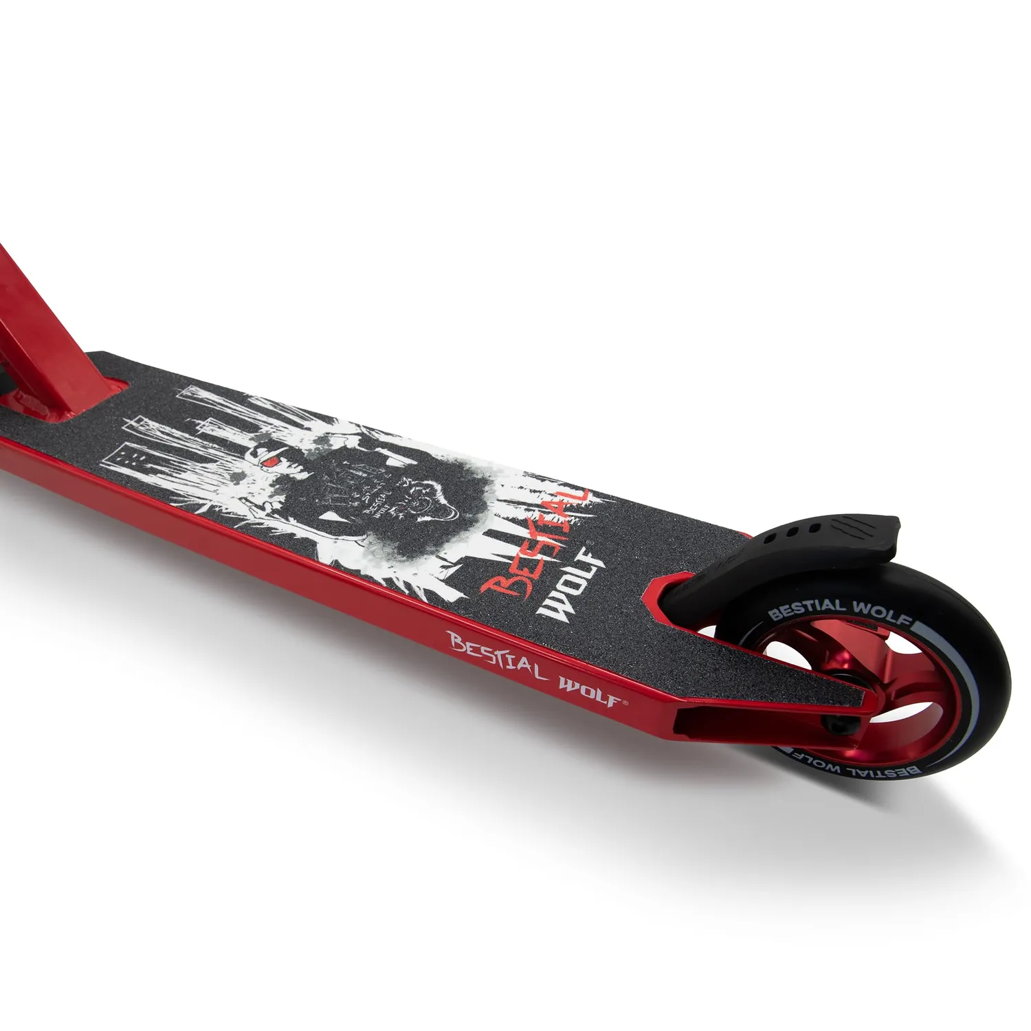 Bestial Wolf Griptape32 grip scooter 12x53 cm lupo adesivo