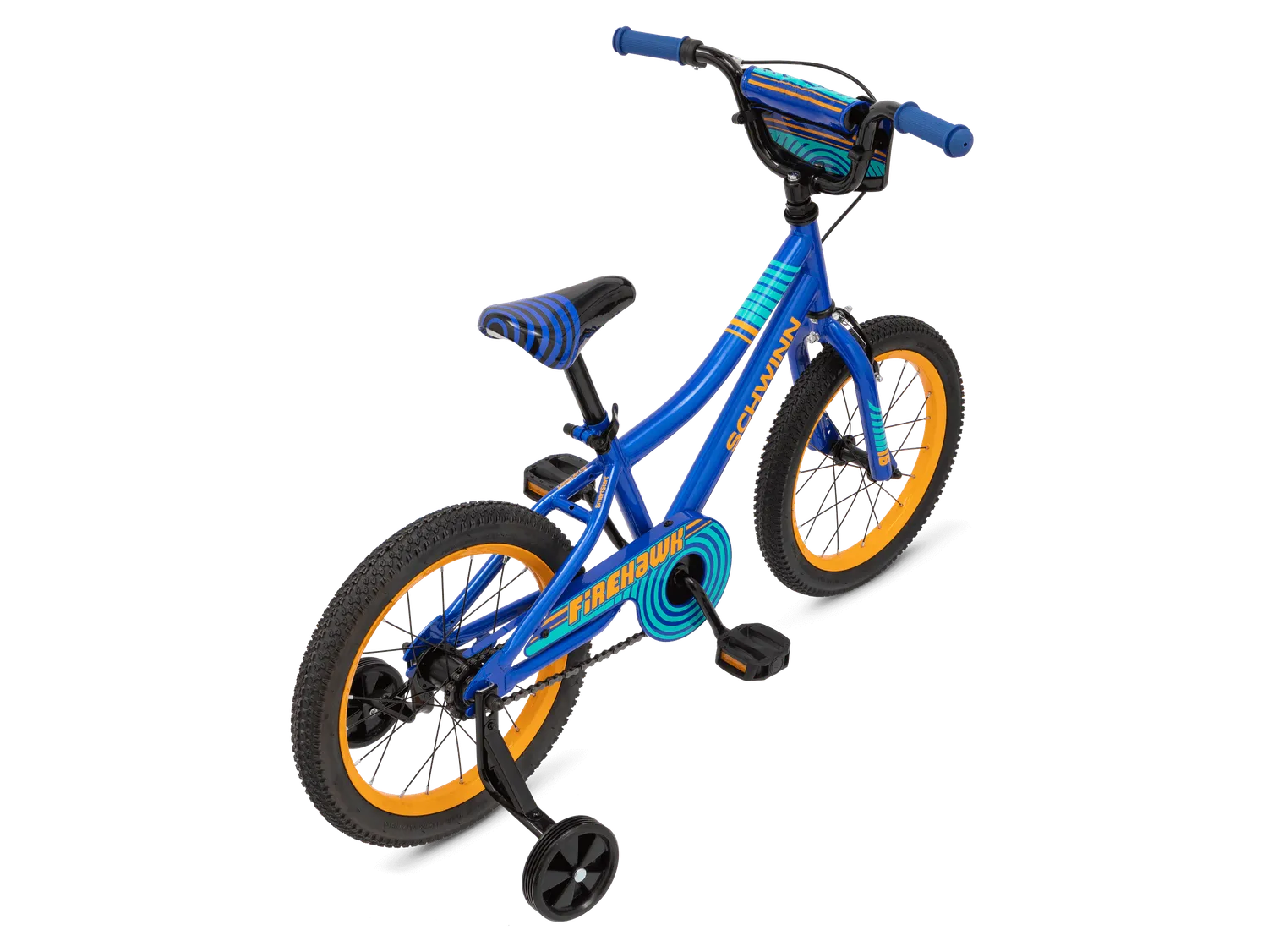 Schwinn Firehawk 16 bici bambino blu ruota 16 marciapiede