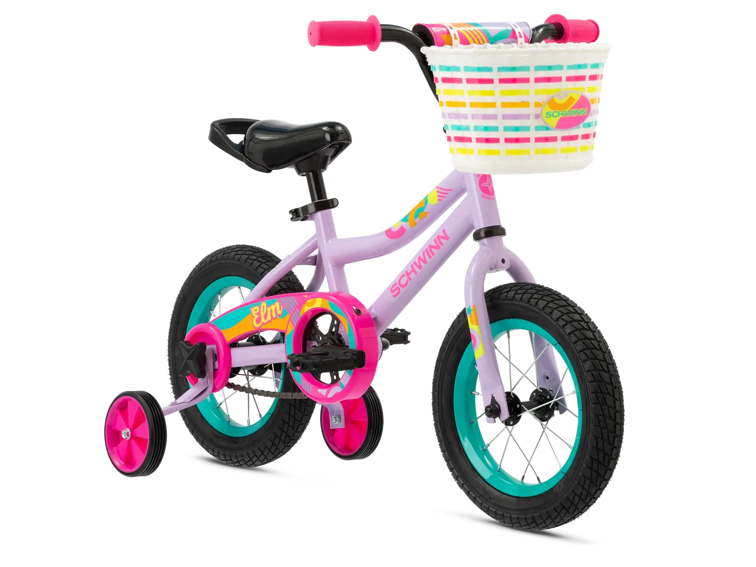 Schwinn Elm bici bimba 12 pollici lavanda 3-5 anni