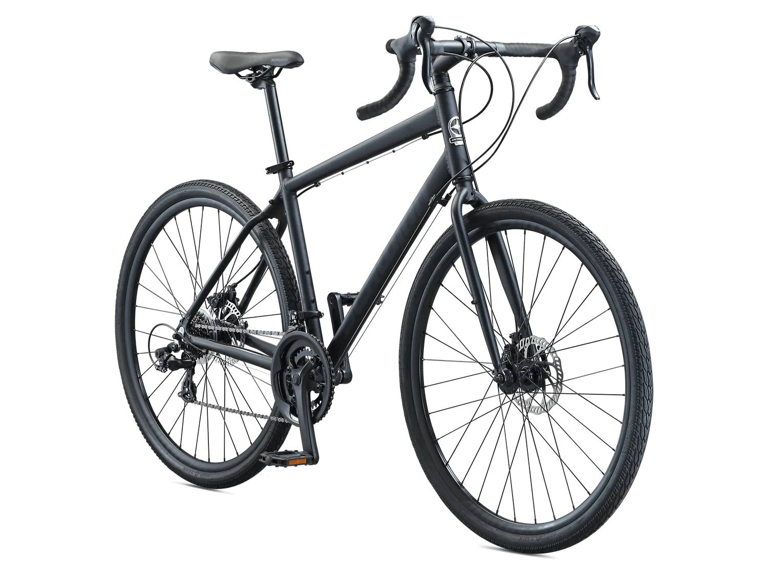 Schwinn Sporterra bici corsa nero opaco 700c strada