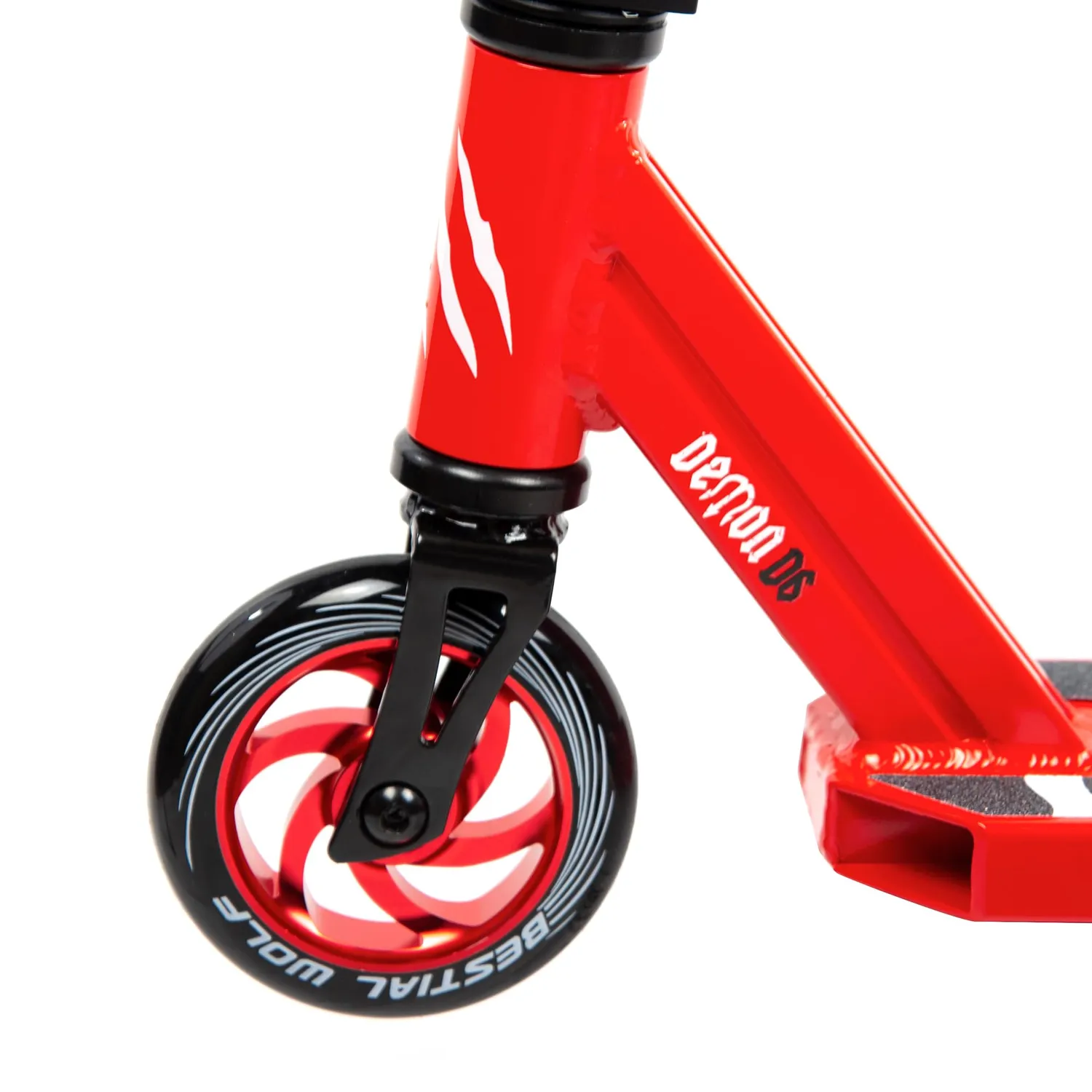 Bestial Wolf Demon D6 monopattino freestyle rosso 110mm