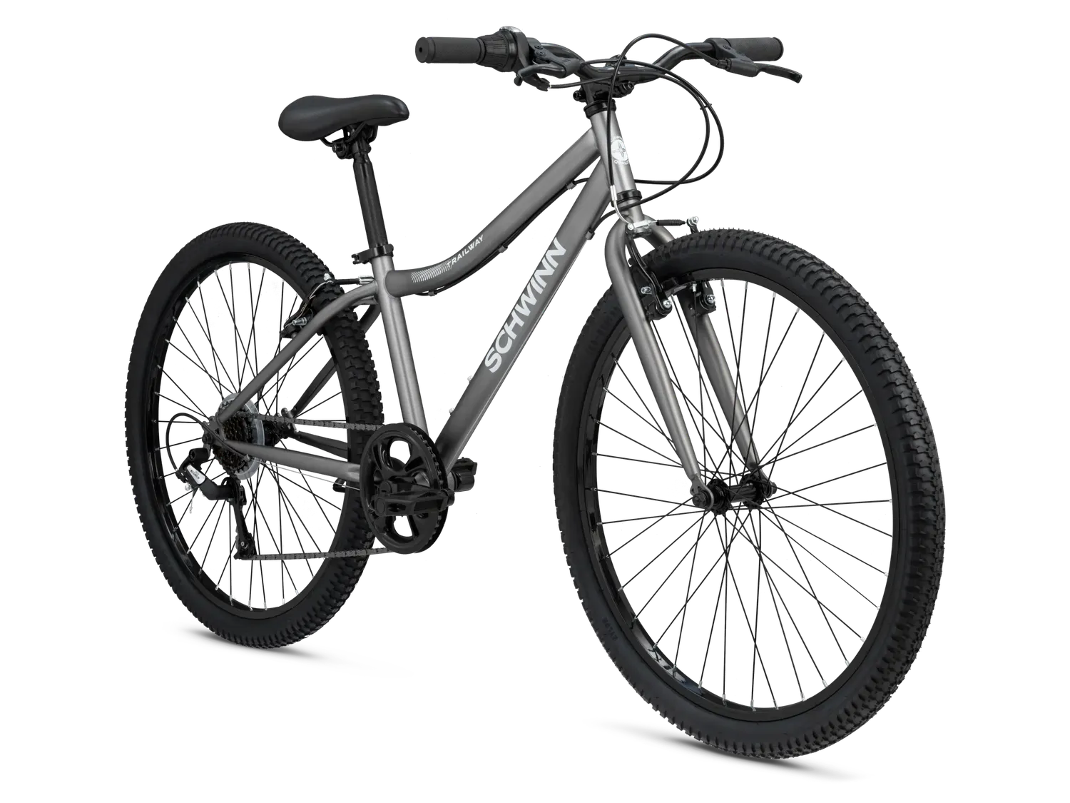 Schwinn Trailway bici ibrida 26" grigia fitness