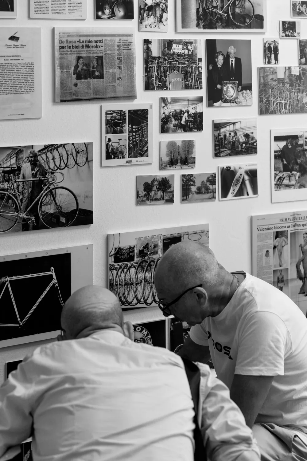 De Rosa Experience visita sede Butega Titanium Loft