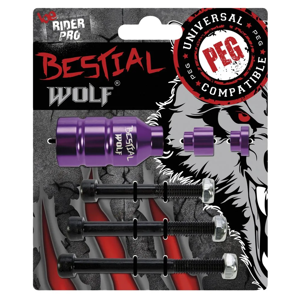 Bestial Wolf Peg viola 50 mm alluminio street