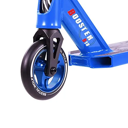Bestial Wolf Booster B18 Monopattino Freestyle Blu Semi-Pro