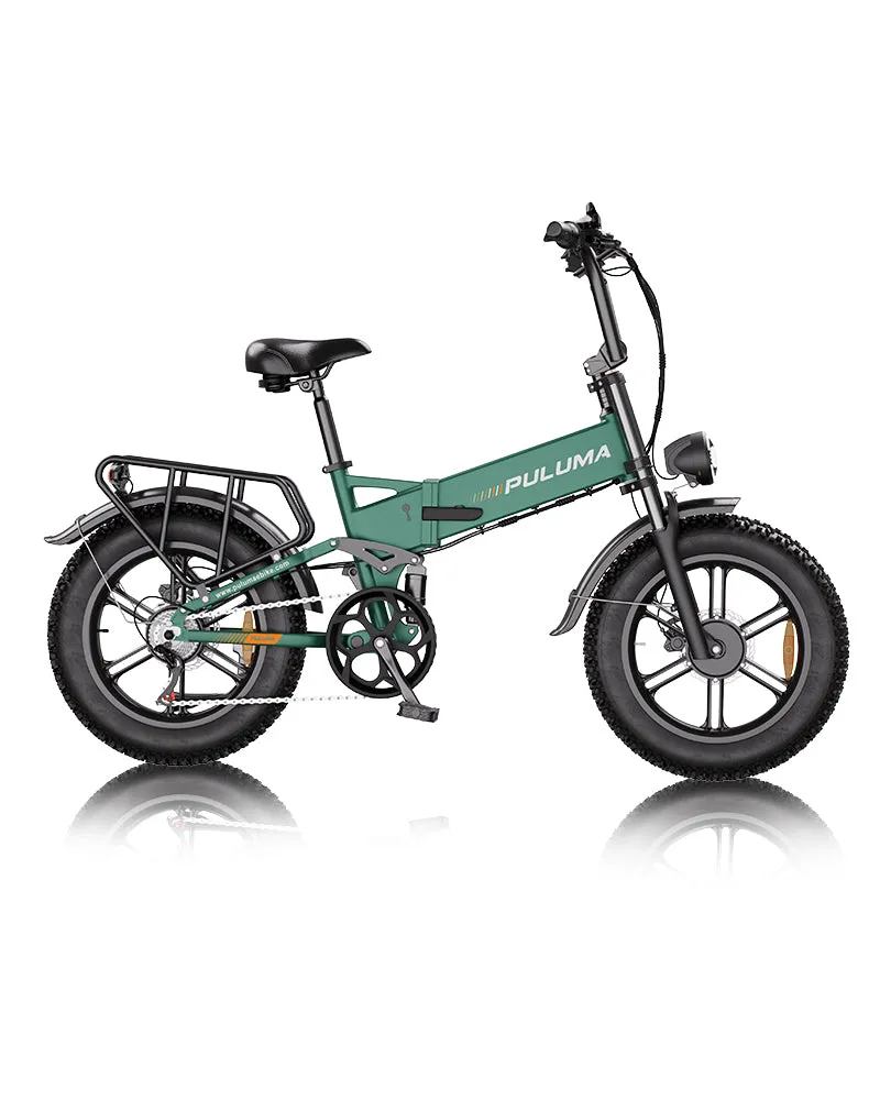 PULUMA PE500 bici elettrica dual motor verde
