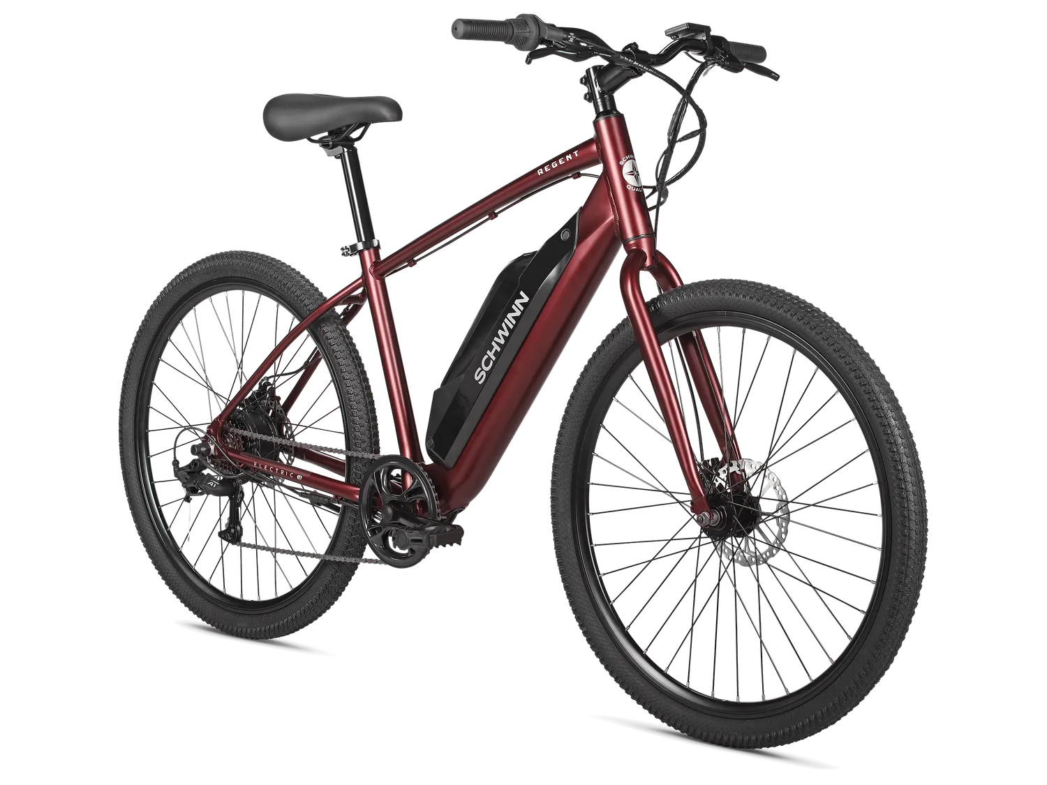 Schwinn Regent bici elettrica rossa 27,5" pendolari