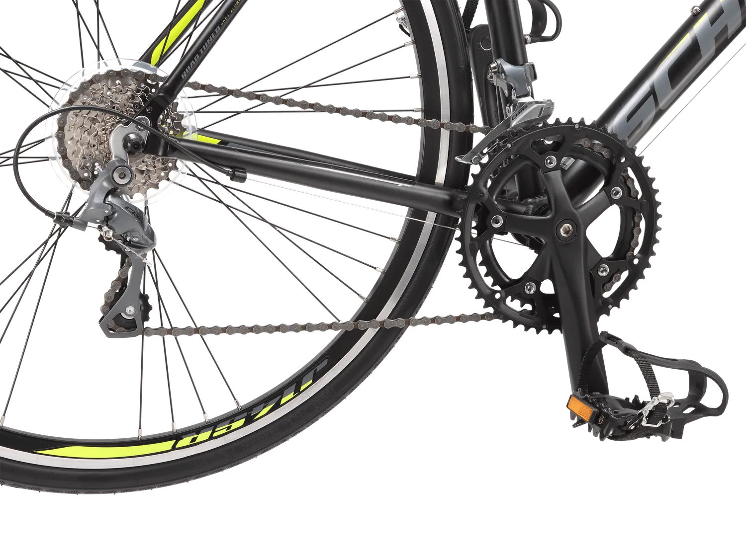 Schwinn Phocus 1600 bici da corsa 700c nera fitness