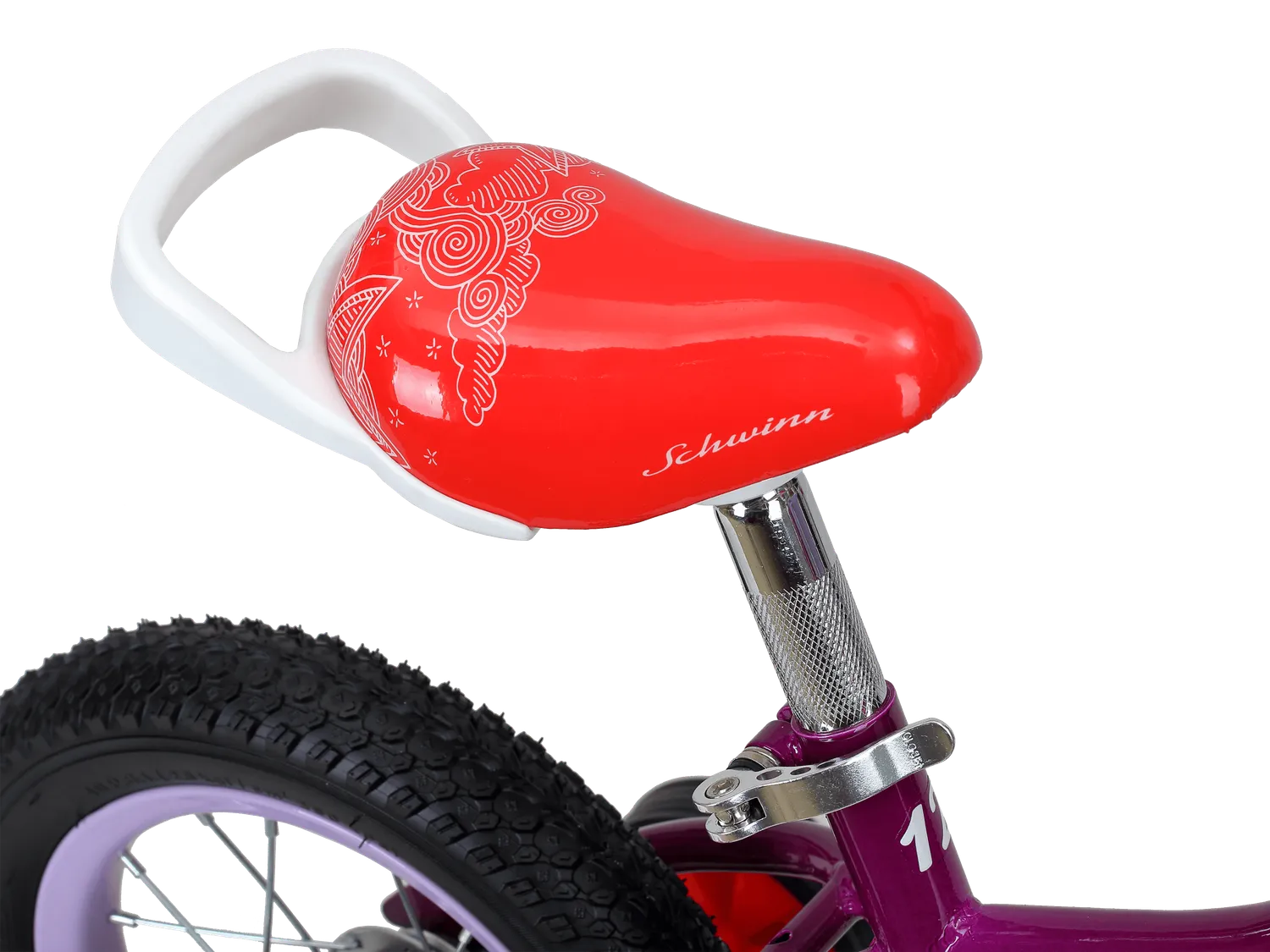Schwinn Elm bici bambina 12 viola rotelle