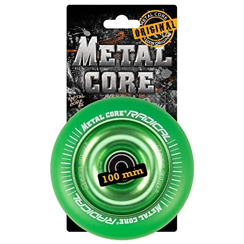 Metal Core Radical RGR100GR ruota 100 mm verde PU
