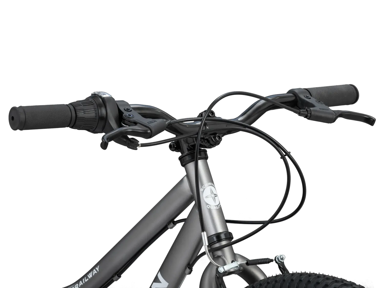 Schwinn Trailway bici ibrida 26" grigia fitness