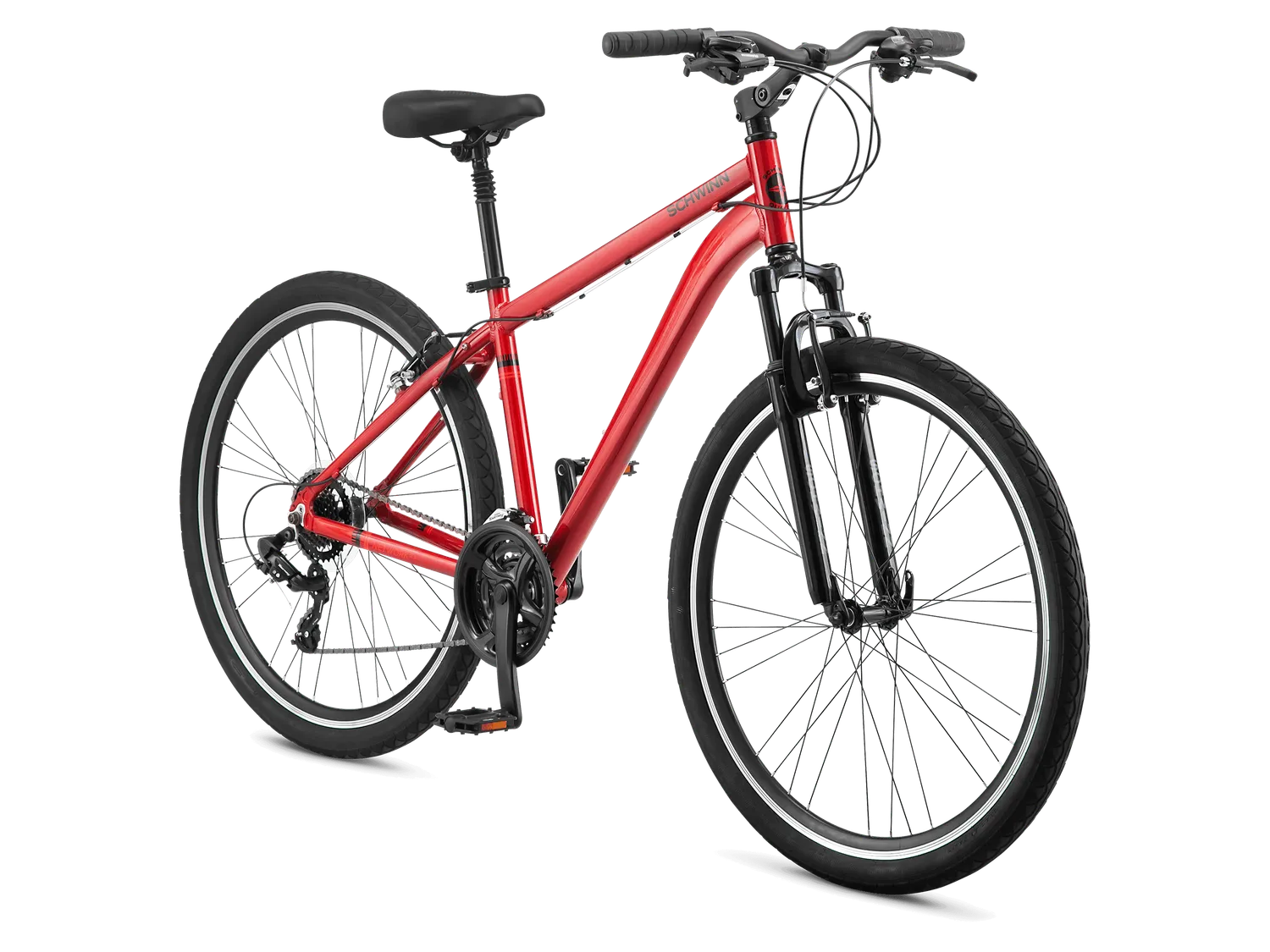 Schwinn Network 3.5 bici ibrida rossa 700c fitness