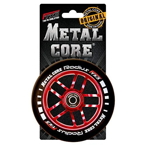 Bestial Wolf Radius ruota monopattino 120 mm rossa ABEC9
