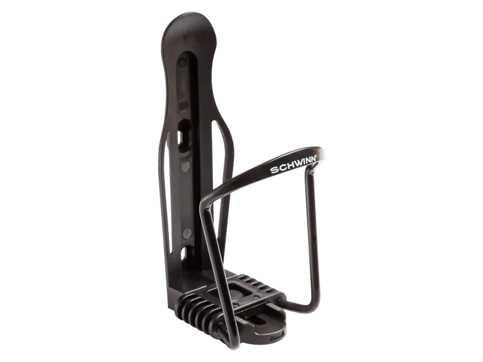 Schwinn Expandable Water Bottle Cage portaborraccia nero