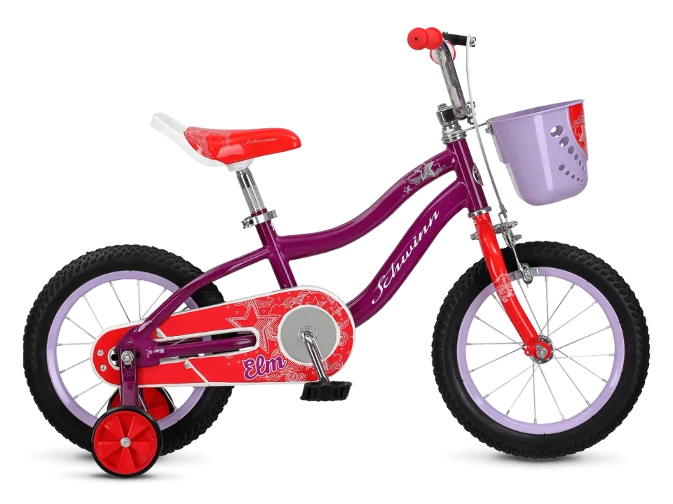 Schwinn Elm 14 bici bambina viola 14" 3-5 anni