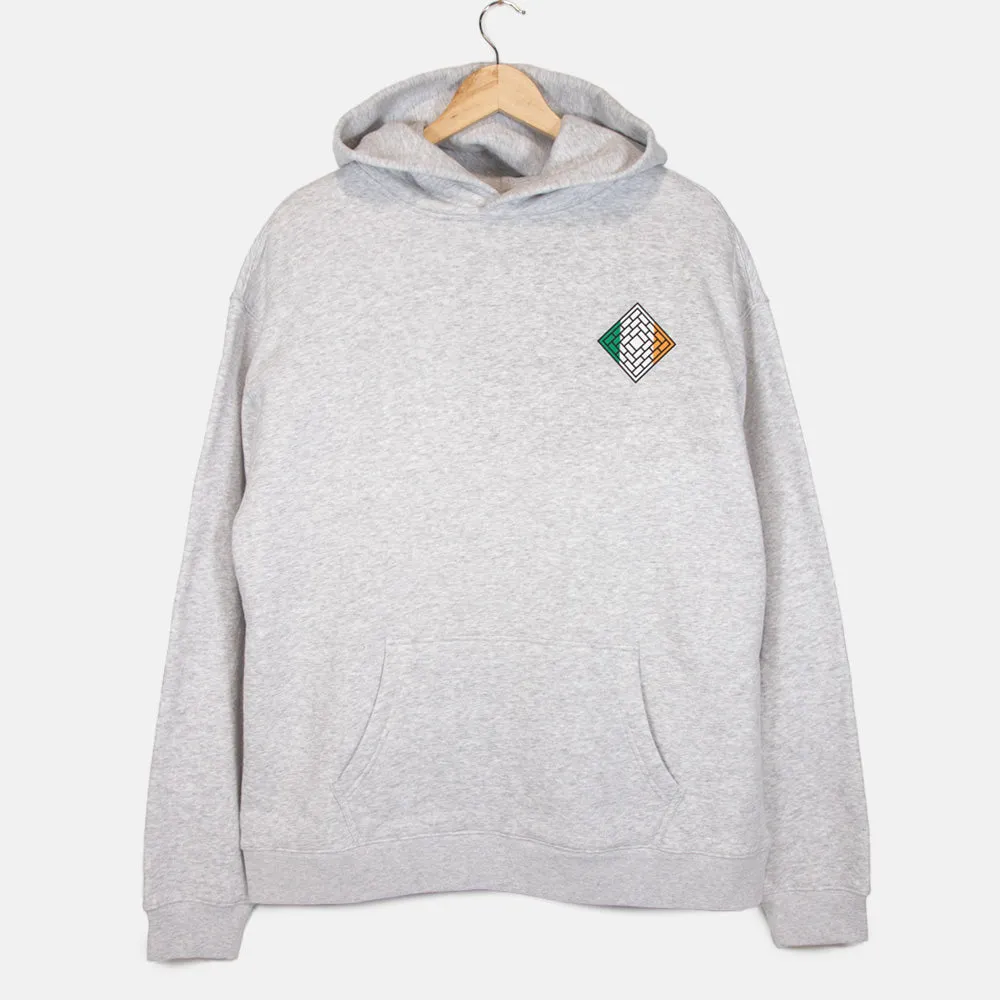 National Dee Collins felpa cappuccio bianca S-XL 320 GSM