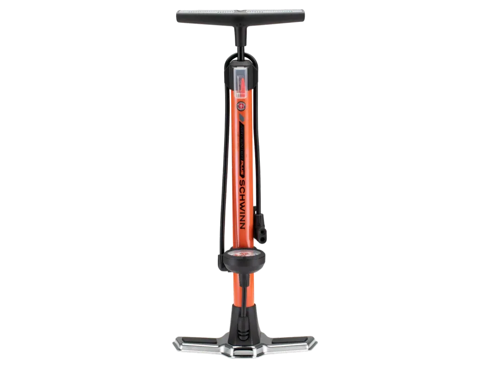 Schwinn Air Center Plus pompa pavimento arancione bici