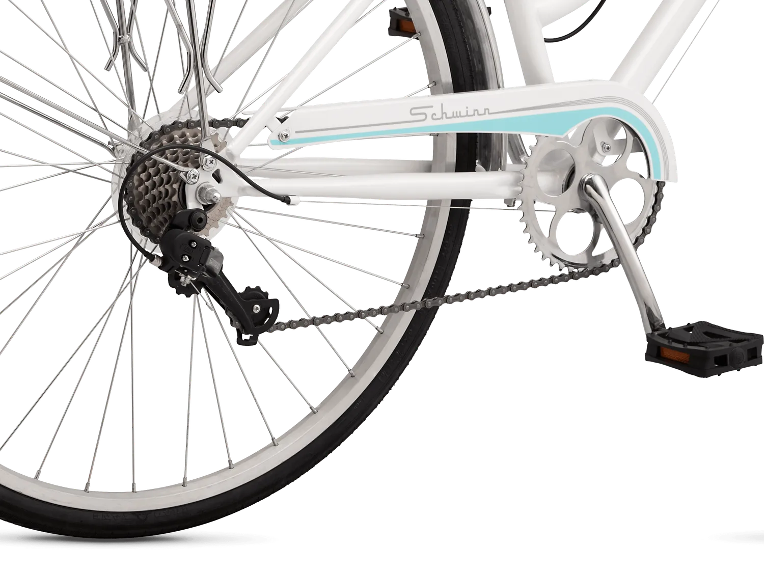 Schwinn Wayfarer Step-Thru bici ibrida 700c mango