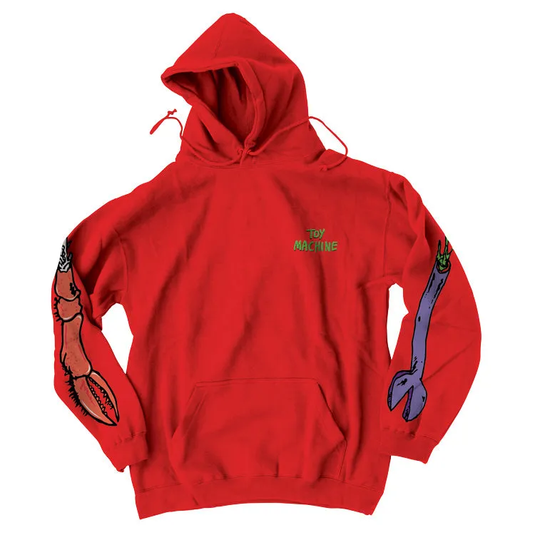 Toy Machine FOS Arms Hood felpa cappuccio cotone da street