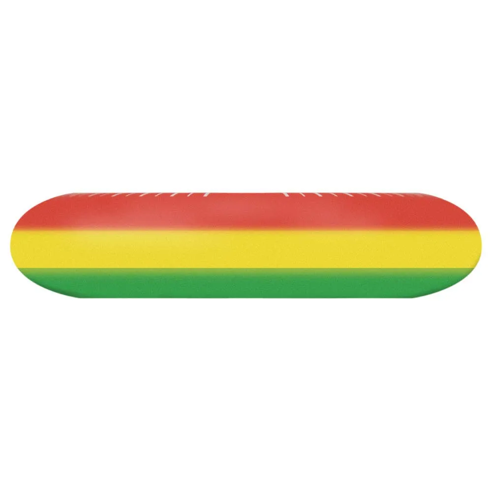 Bestial Wolf ruota 110 mm metallo rasta fluo