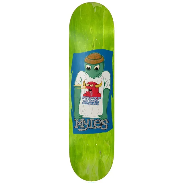 Toy Machine Turtle Shirt Tavola skate 8.25 Myles Willard