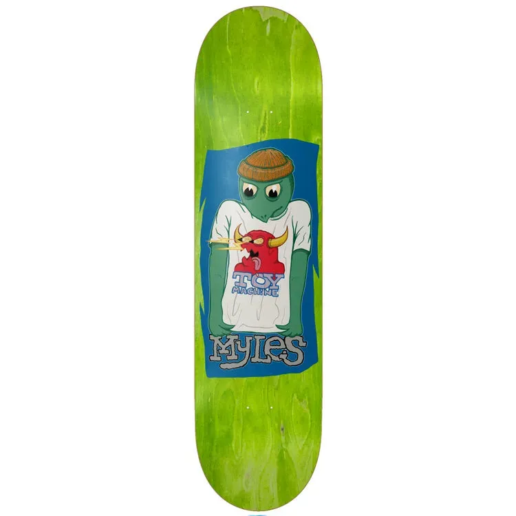 Toy Machine Turtle Shirt Tavola skate 8.25 Myles Willard