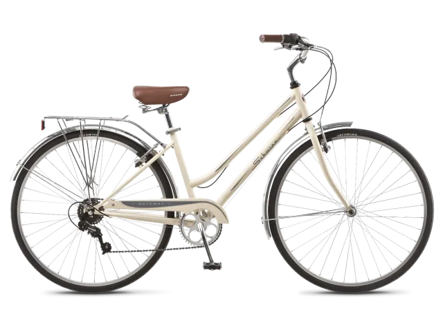 Schwinn Gateway bici ibrida 700c crema da città