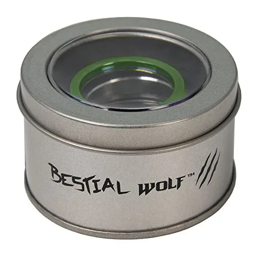 Bestial Wolf Serie Sterzo Alluminio Sigillata Verde