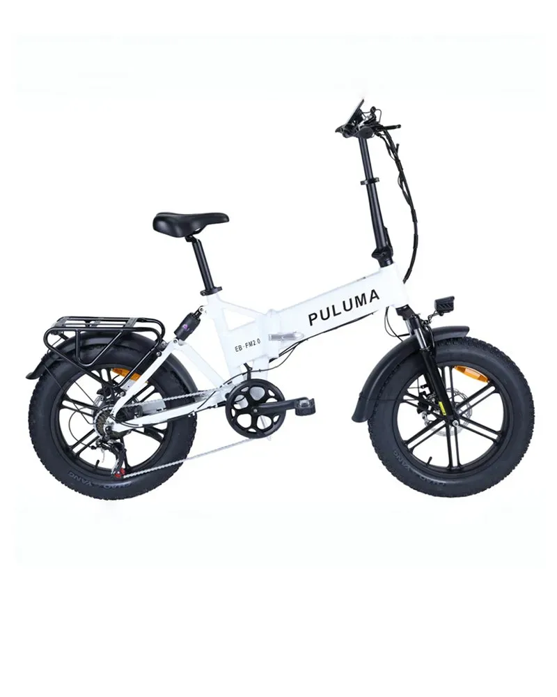 PULUMA FM2.0 bici elettrica pieghevole bianca 48V