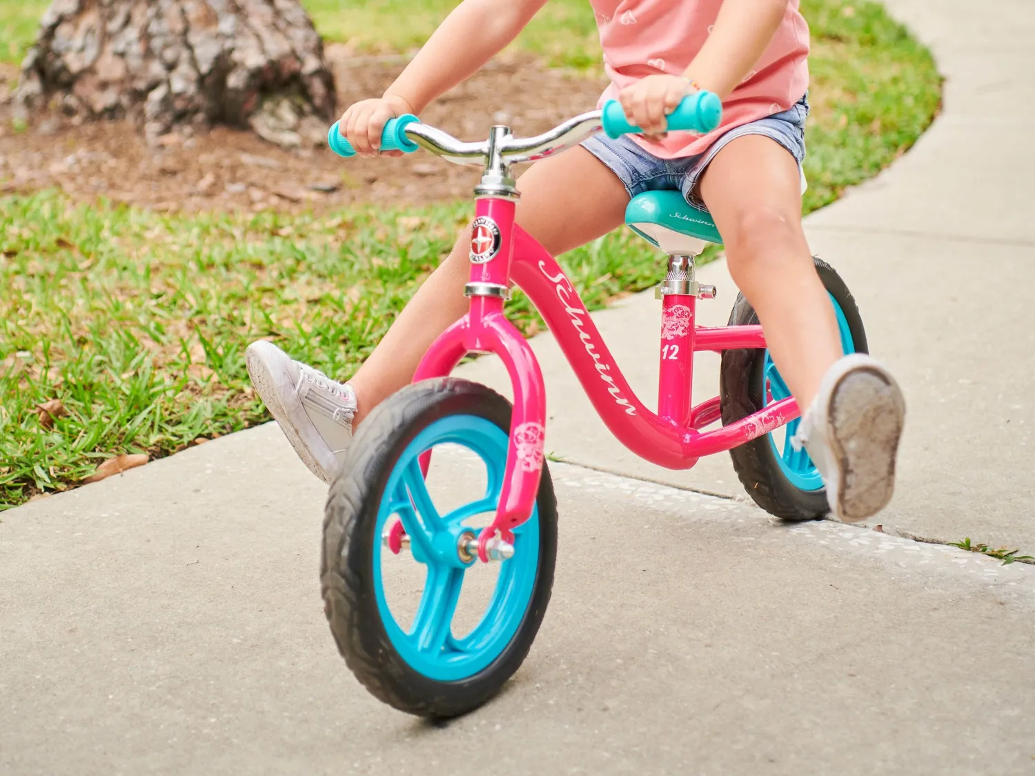 Schwinn Elm Bici Senza Pedali 12" Rosa 2-4 Anni