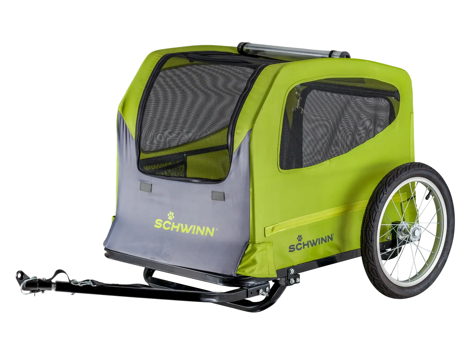 Schwinn Rascal Plus rimorchio bici animali verde