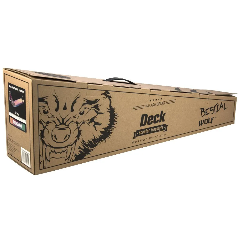 Bestial Wolf Thomas Duchemin deck monopattino raw 53 cm pro