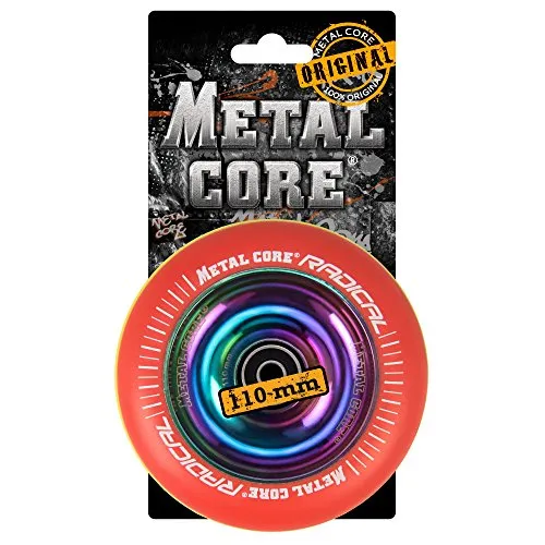 Bestial Wolf ruota 110 mm metallo rasta fluo