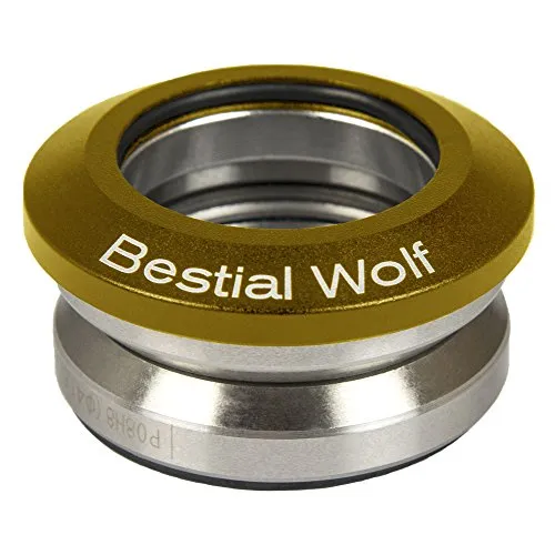 Bestial Wolf Serie Sterzo Sigillata Monopattino Alluminio Oro