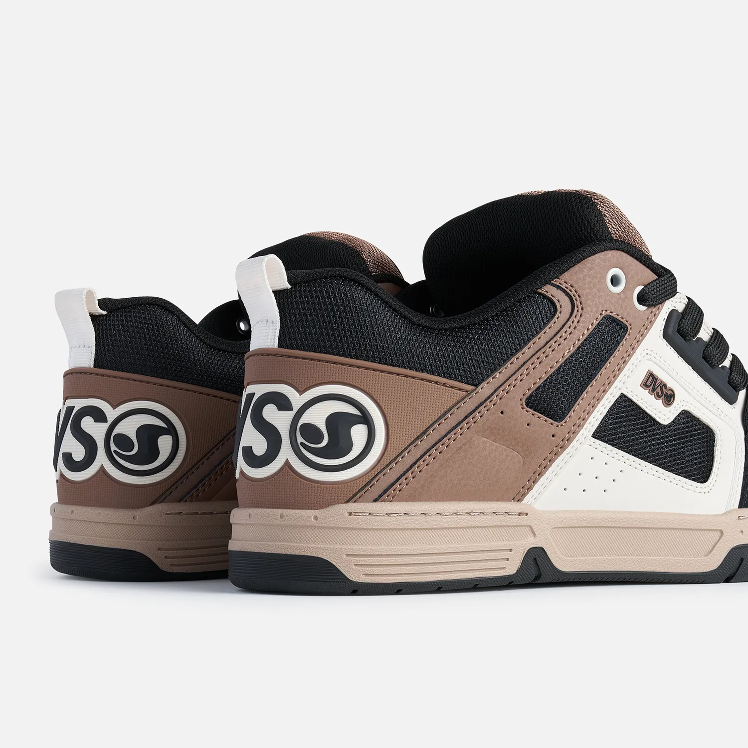 DVS Comanche scarpe skate brown black imbottite