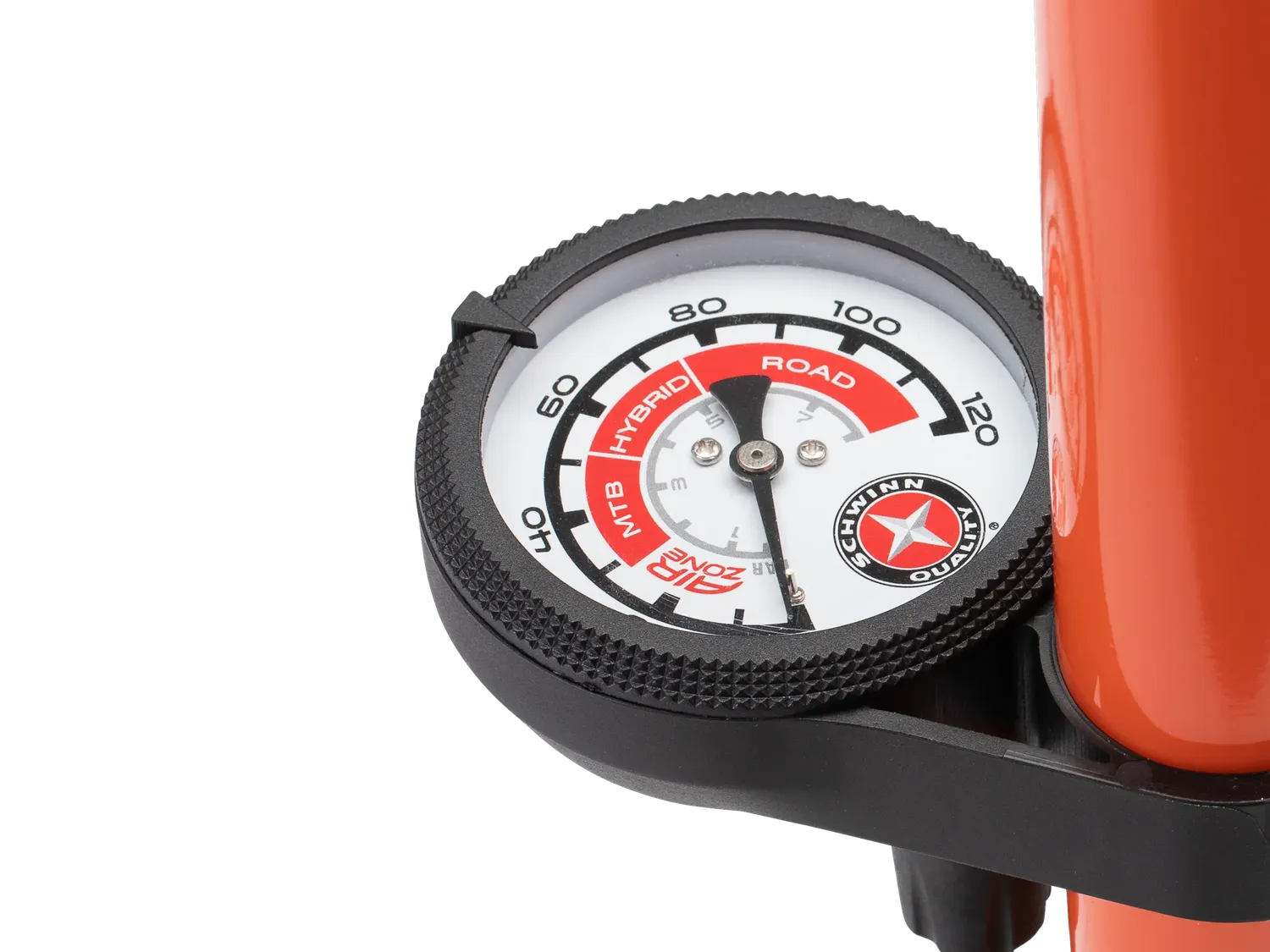 Schwinn Air Center Plus pompa pavimento arancione bici