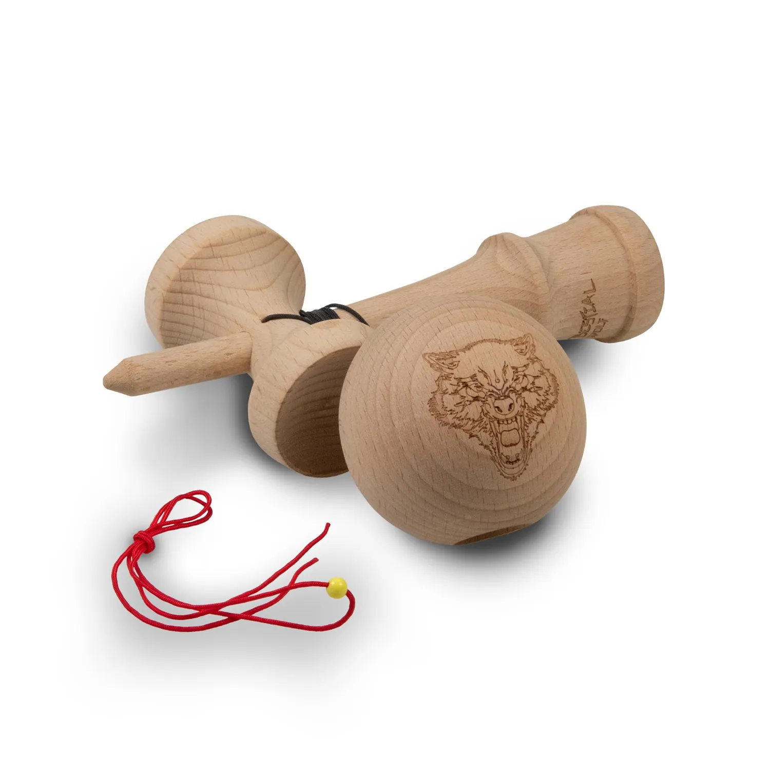 Bestial Wolf Wolf kendama legno classico bilanciato