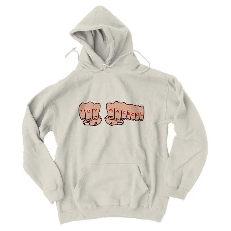 Toy Machine Fists Hood felpa con cappuccio nero cotone