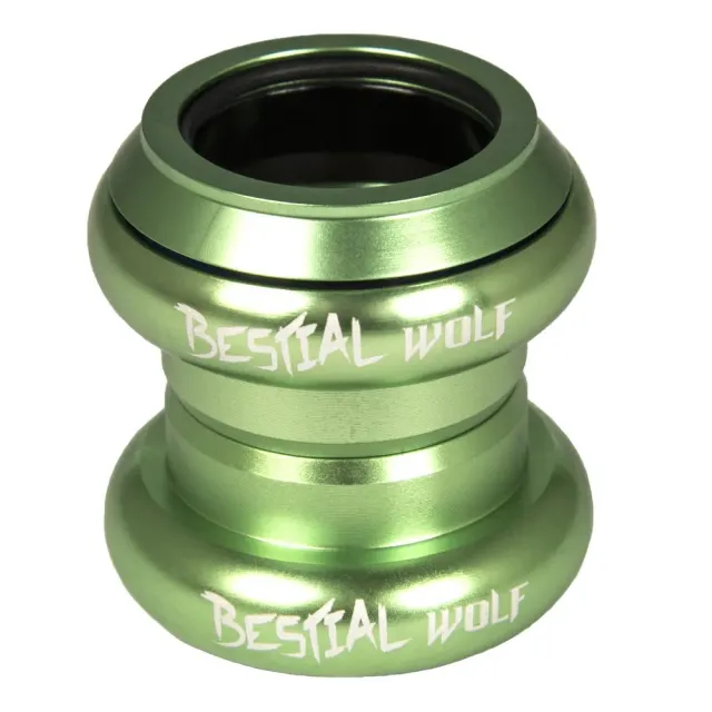 Bestial Wolf Head serie sterzo monopattino verde 60 mm