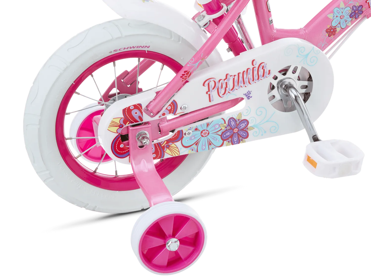 Schwinn Petunia bici bambina 12 rosa rotelle