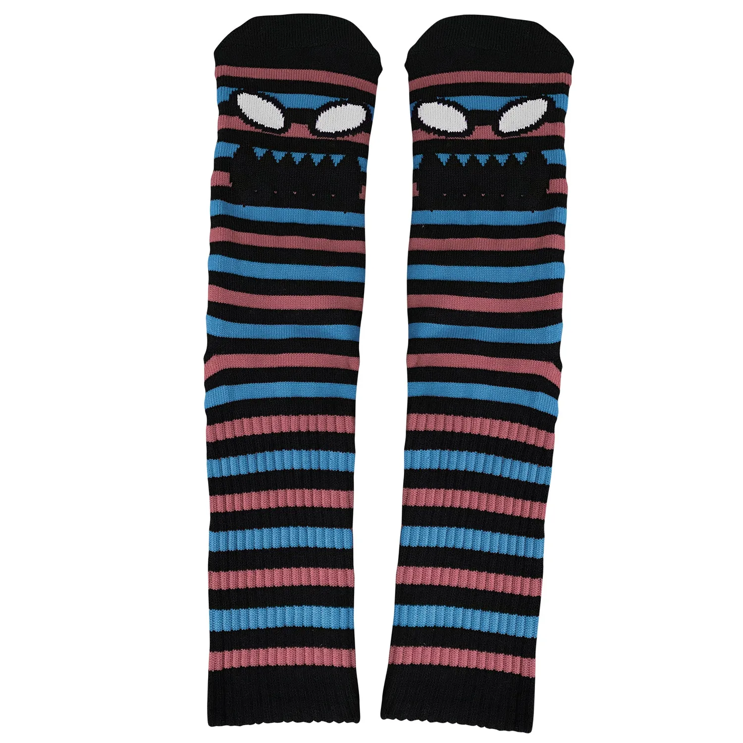 Toy Machine Monster Face Calzini mini stripes grigi