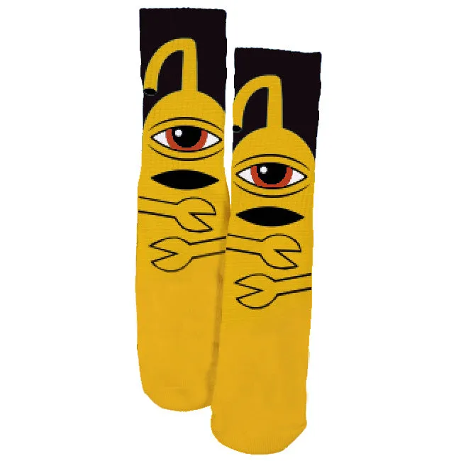 Toy Machine Sect Hug Sock calzini skate alti in cotone