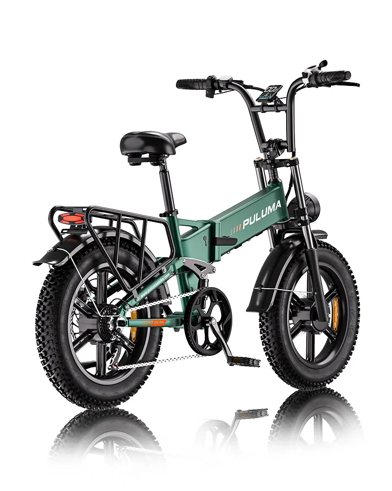 PULUMA PE500 bici elettrica dual motor verde