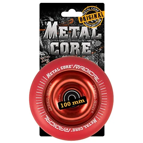 Bestial Wolf Radical ruota monopattino 110 mm rosso fluo metallo
